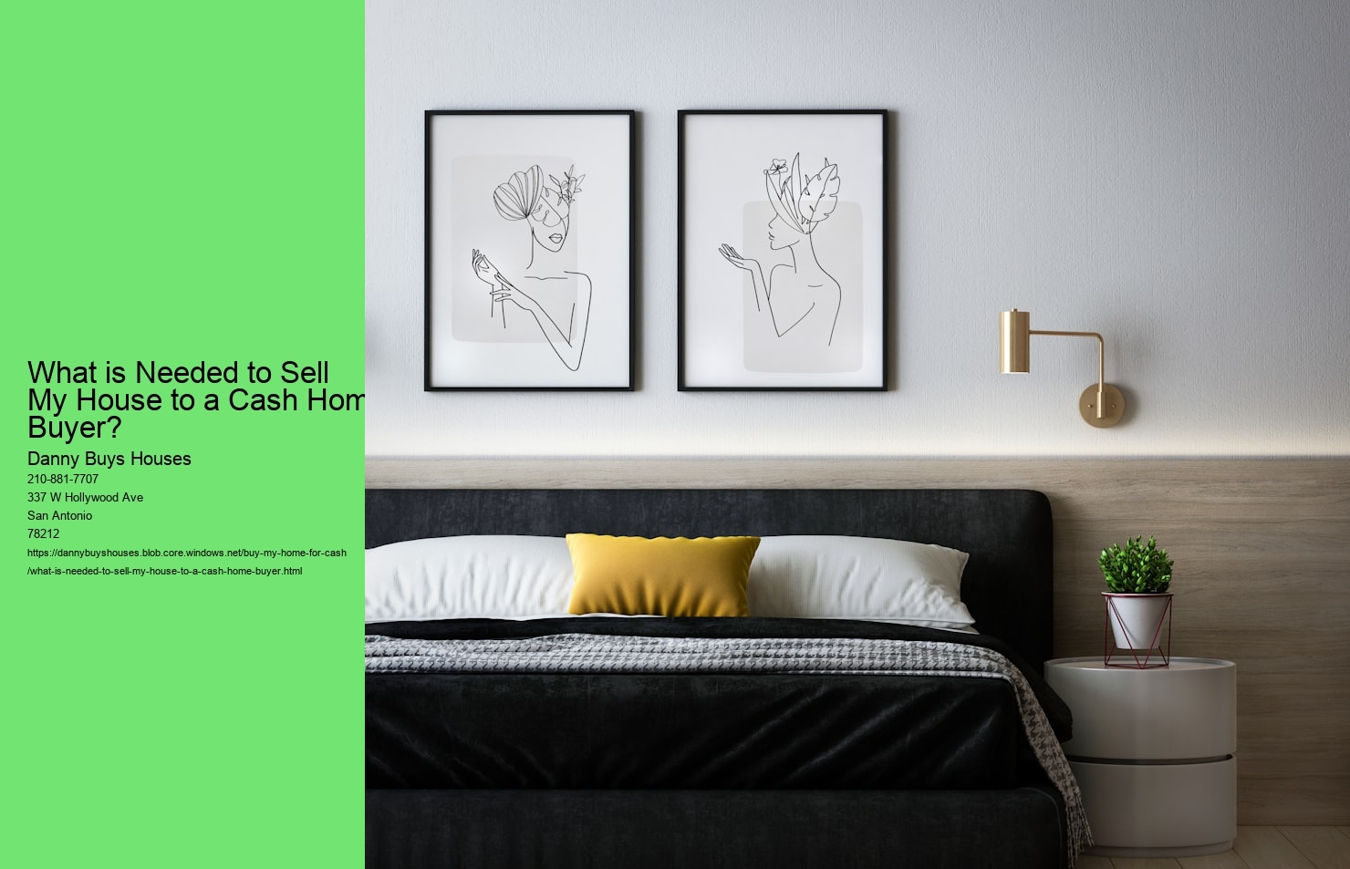 What is Needed to Sell My House to a Cash Home Buyer?